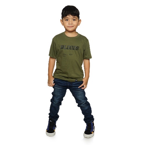 Bloods Series Kids Kaos Anak Dramon Olive