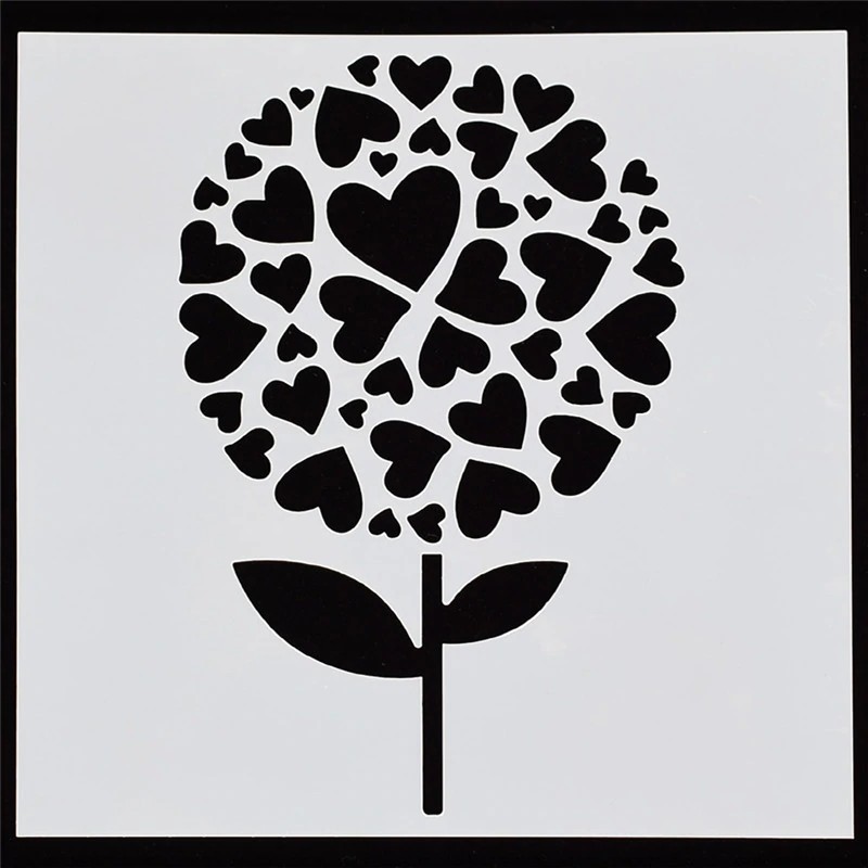 

INDORETAIL | Plastik Berkualitas Tinggi Hati Bunga Bentuk Resuable Stensil DIY Home Decor