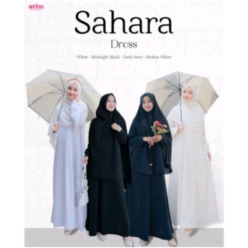 SAHARA DRESS BY ATTIN HIJAB (GAMIS ONLY)