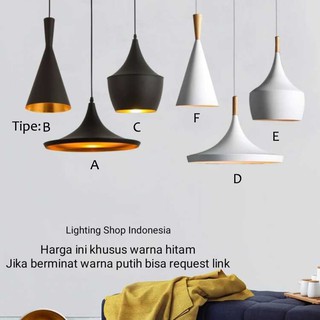 Lampu gantung kayu L875 L877 L878 minimalis hias decor 