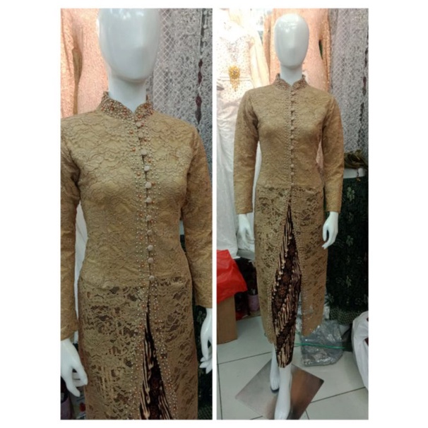 READY KEBAYA BROKAT IBU BESAN MIX PAYET MUTIARA/IBU BESAN MODERN/IBU BESAN TERBARU/IBU BESAN TERLARI