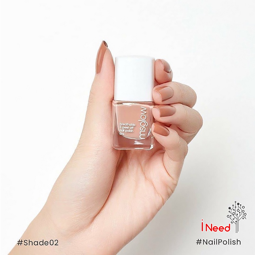 (INEED) MS GLOW NAIL POLISH PEEL OFF HALAL -1 ITEM