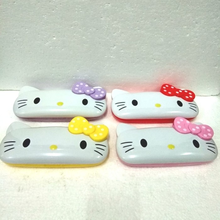 

Mantap Tempat Pensil /Kotak Pensil Plastik /Pencil Case Kepala Hello Kitty Bagus