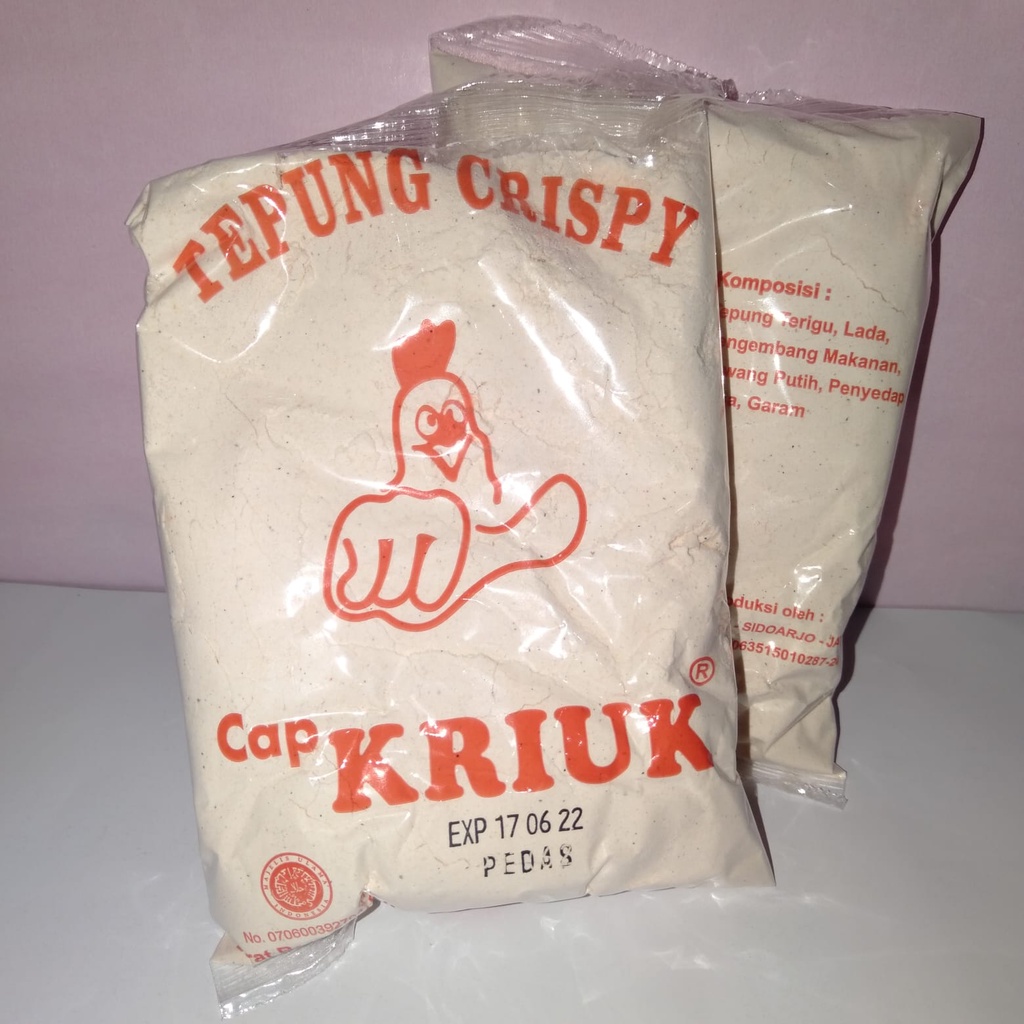 

Tepung Crispy Cap Kriuk Pedas Original