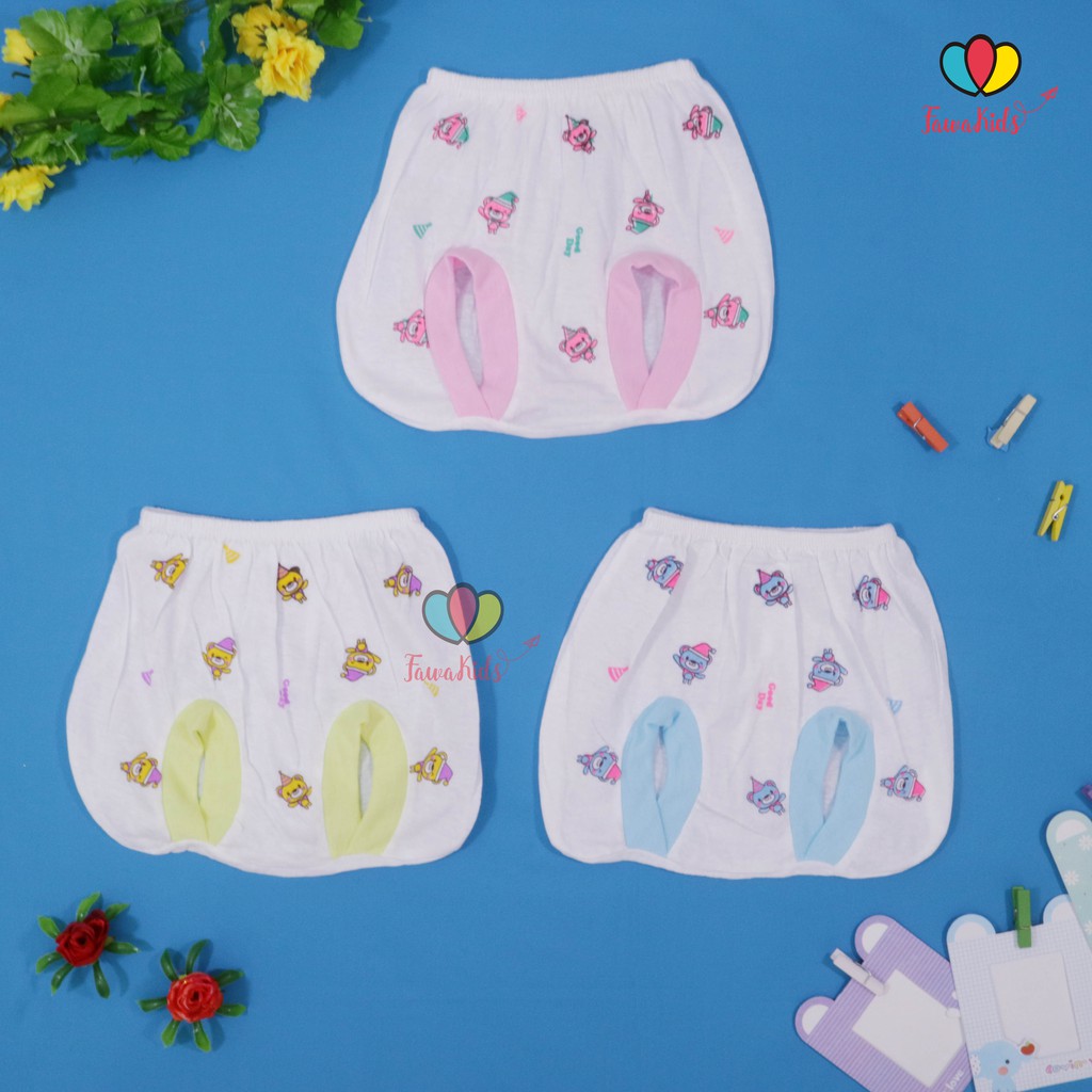 (ISI 6-12 PC) Celana Pop Bayi / SNI Pants Baby Laki Perempuan Bawahan Bayi New Born Celana Pendek Baby Babycinnamon