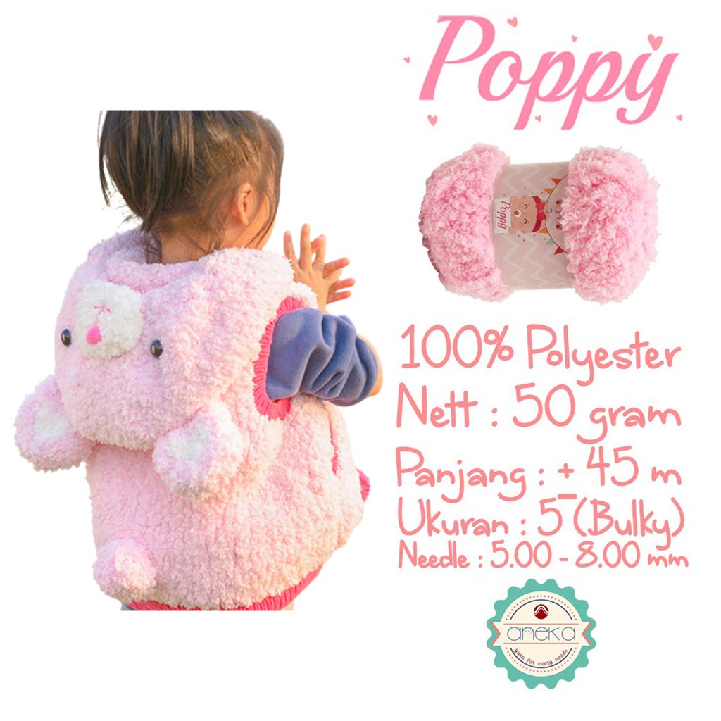 KATALOG - Benang Rajut Handuk Poppy / Towel Yarn