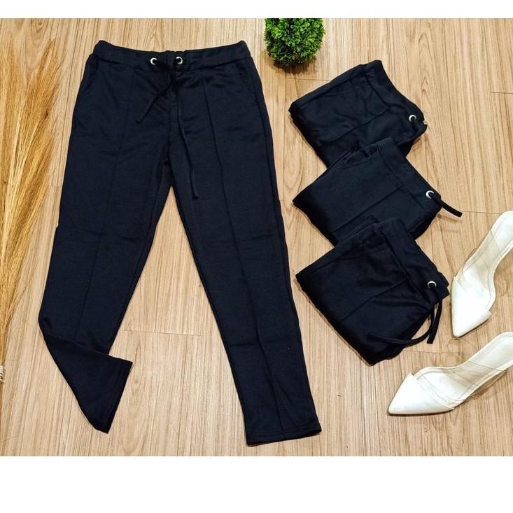 106 (Polos) CELANA ALL SIZE CEWEK / CELANA JUMBO CEWEK / CELANA POLOS HITAM / CELANA SCUBA PREMIUM /