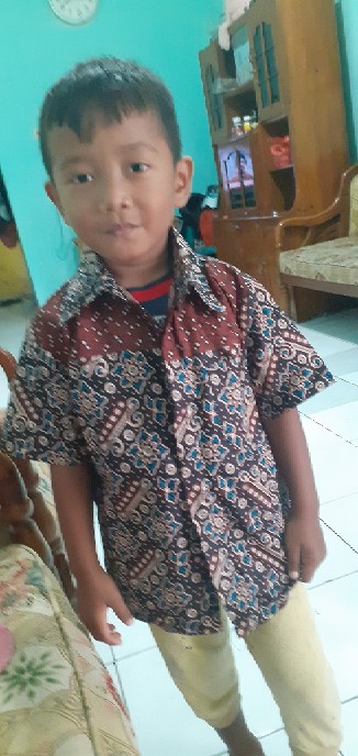 Baju Batik Anak Kemeja Pria Seragaman Batik Kids