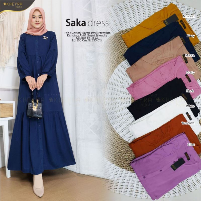 SAKA DRESS RAYON BUSUI