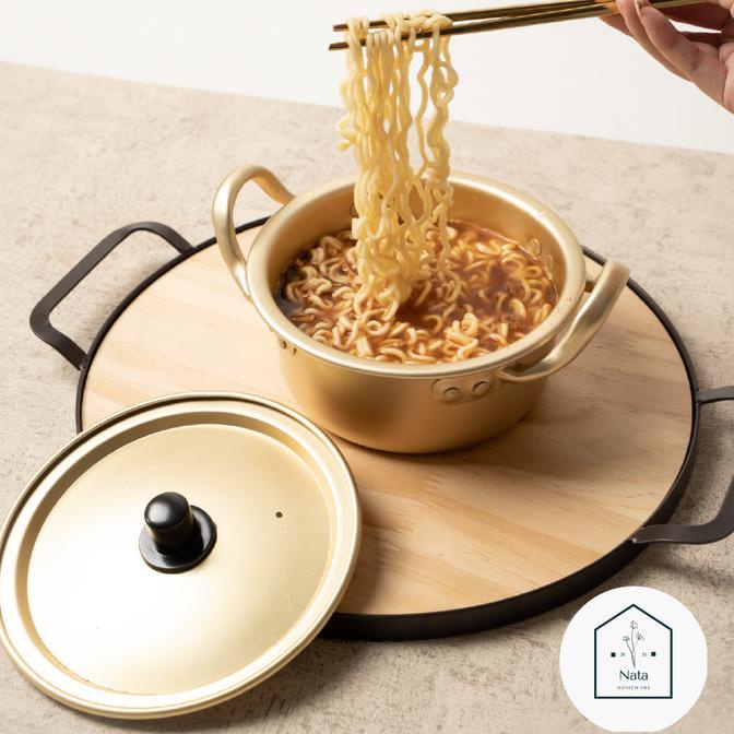 PANCI KOREA 14 CM RAMYUN RAMEN RAMYEON MIE IMPORT GOLD EMAS HOTPOT