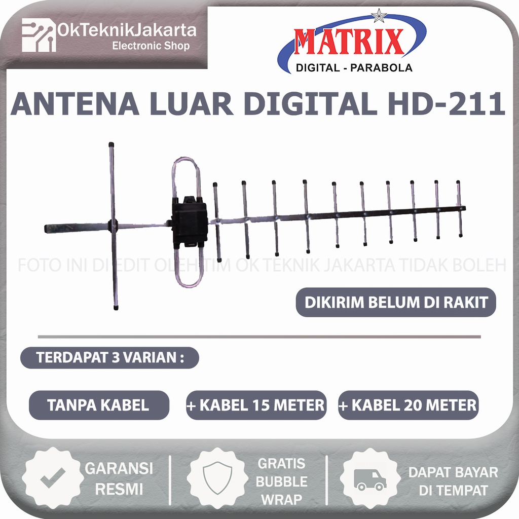 Antena TV Outdoor Digital Matrix 211 HD DVB T2