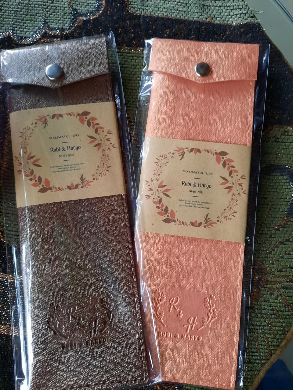 Pouch Sedotan Stainless & Pouch Sendok Garpu