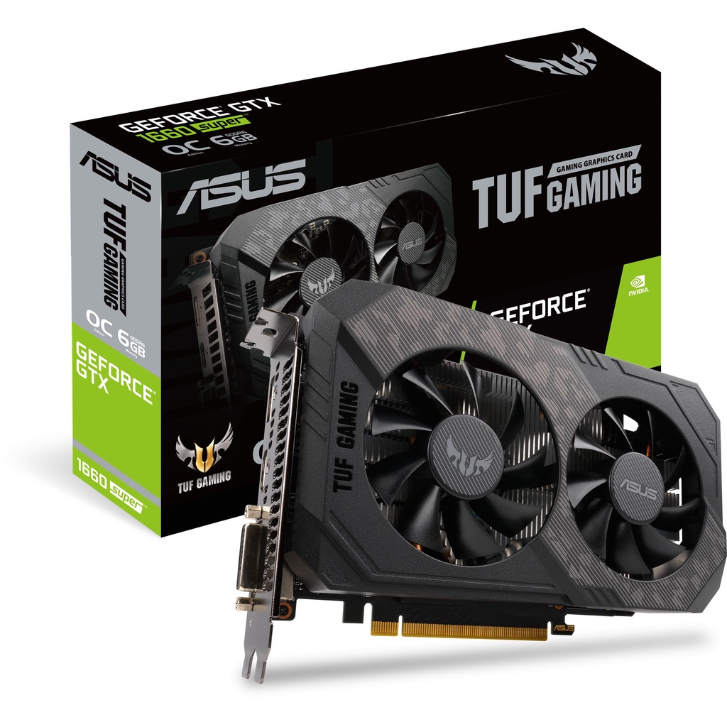 ASUS TUF GAMING GTX 1660 SUPER OC 6GB GDDR6 - DUAL FAN