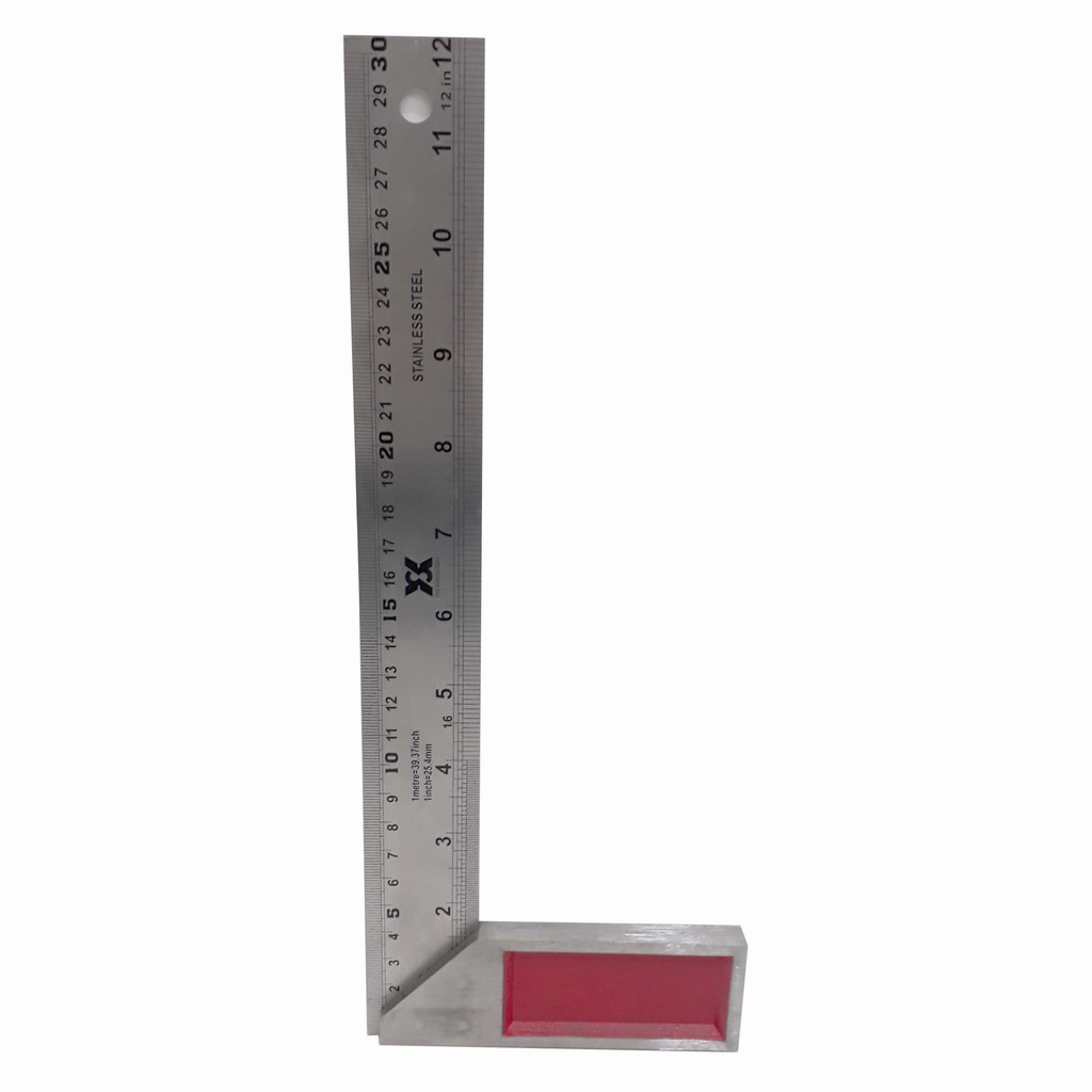 

YSK Siku Tukang 12" Penggaris Siku 30 cm