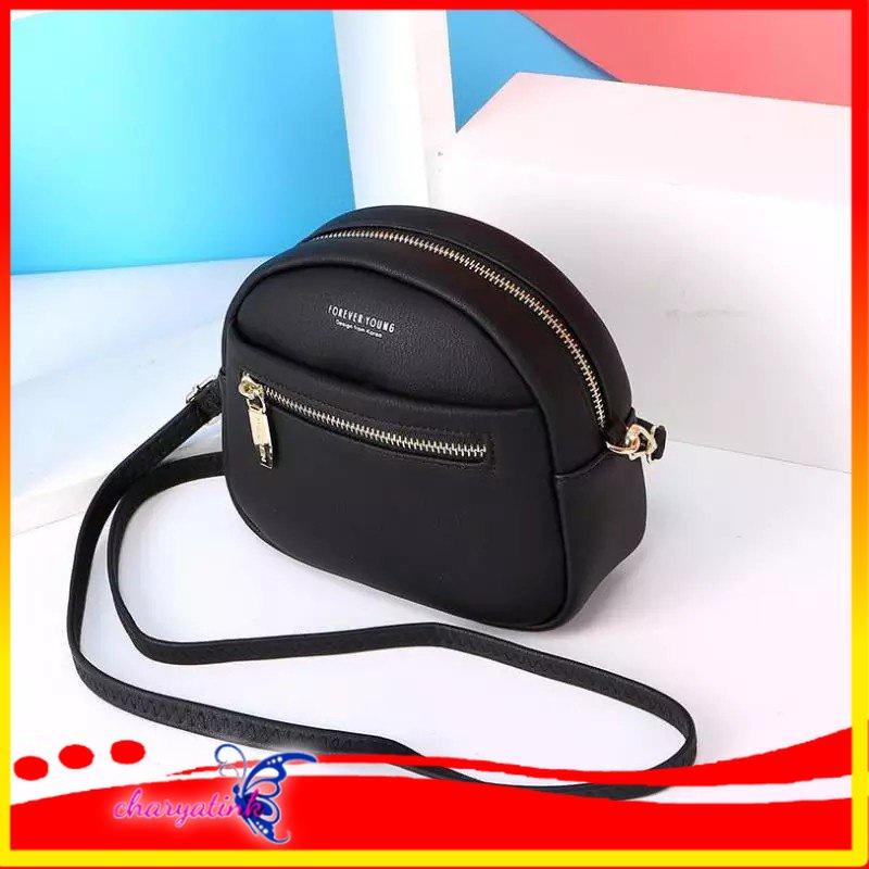 Charyatink - Slingbag Korean Murah/ simple hp Tas Slempang wanita Murah kulit sintesis