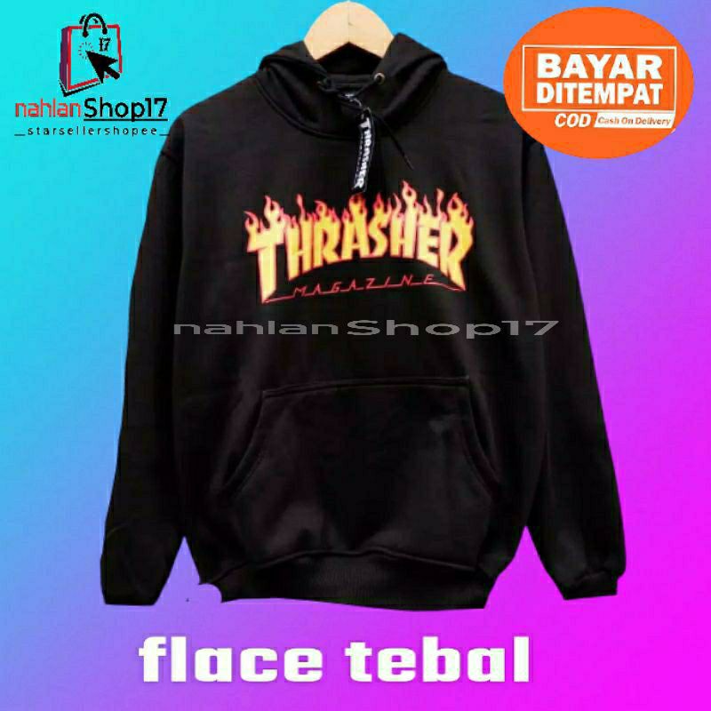 SWEATER THRASHER JUMBO L,XL,XXL / JAKET THRASHER JUMBO