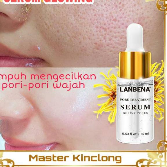 Harga Murah - SERUM GLOWING Pengecil Poripori Wajah Pemutih Wajah 