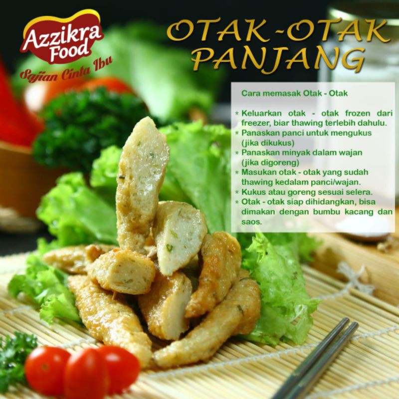 

Otak - Otak ikan Azzikra Food / halal