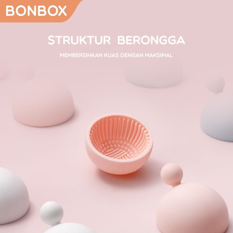 Bonbox BCB02 Mangkok Silikon Pencuci Kuas Make Up