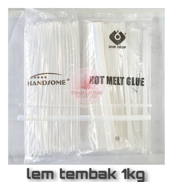 

Lagi Tren.. Isi lem tembak 1KG KILOAN / refill lem lilin / glue gun kecil / lem bakar panjang 30cm (1kg +/- 96 biji lem kecil)