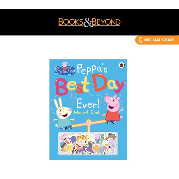 

READY STOCK Kids&Beyond Peppa Pig: Peppa'S Best Day Ever (Magnet Book) (Hb) BR023