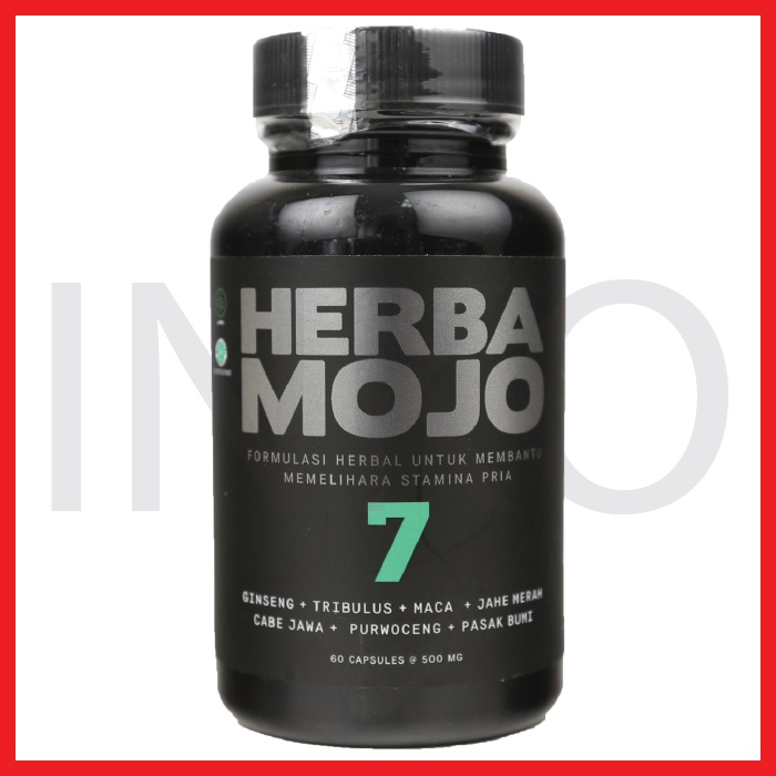 HERBAMOJO 7 SUPLEMEN STAMINA PRIA 60KAPSUL