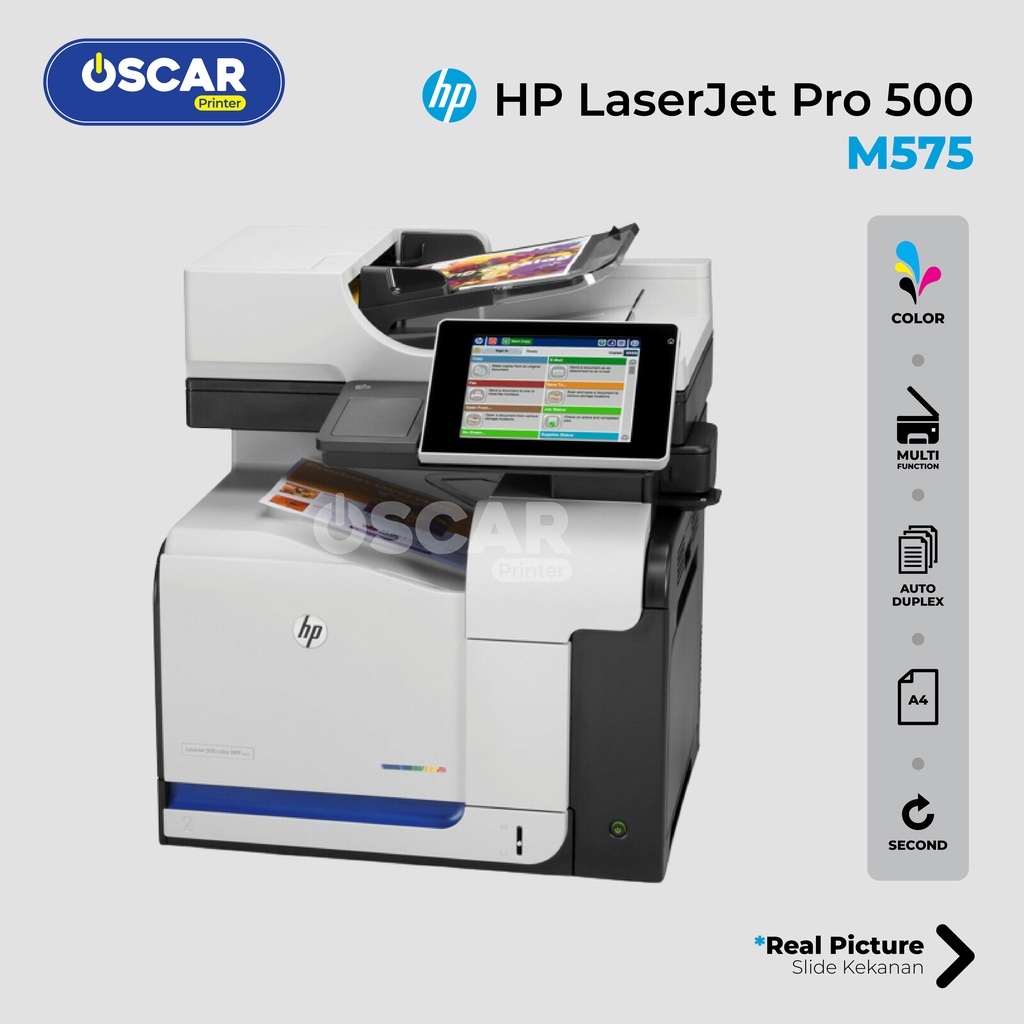 Printer Mesin Fotocopy HP Laserjet Pro Color 500 M575 Print Copy Scan F4