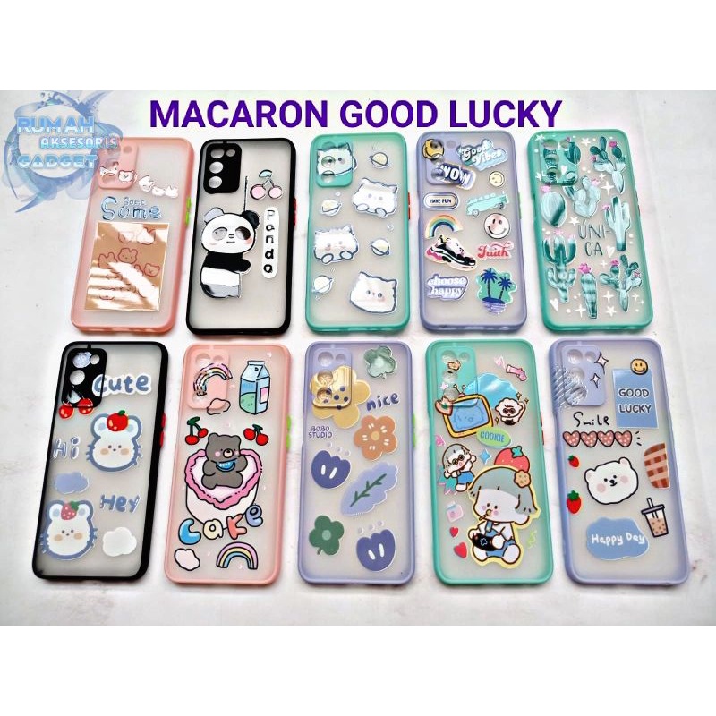 Softcase Aero choice macaron karakter Redmi 8A pro note 10 4G Samsung A12/ A12S A02