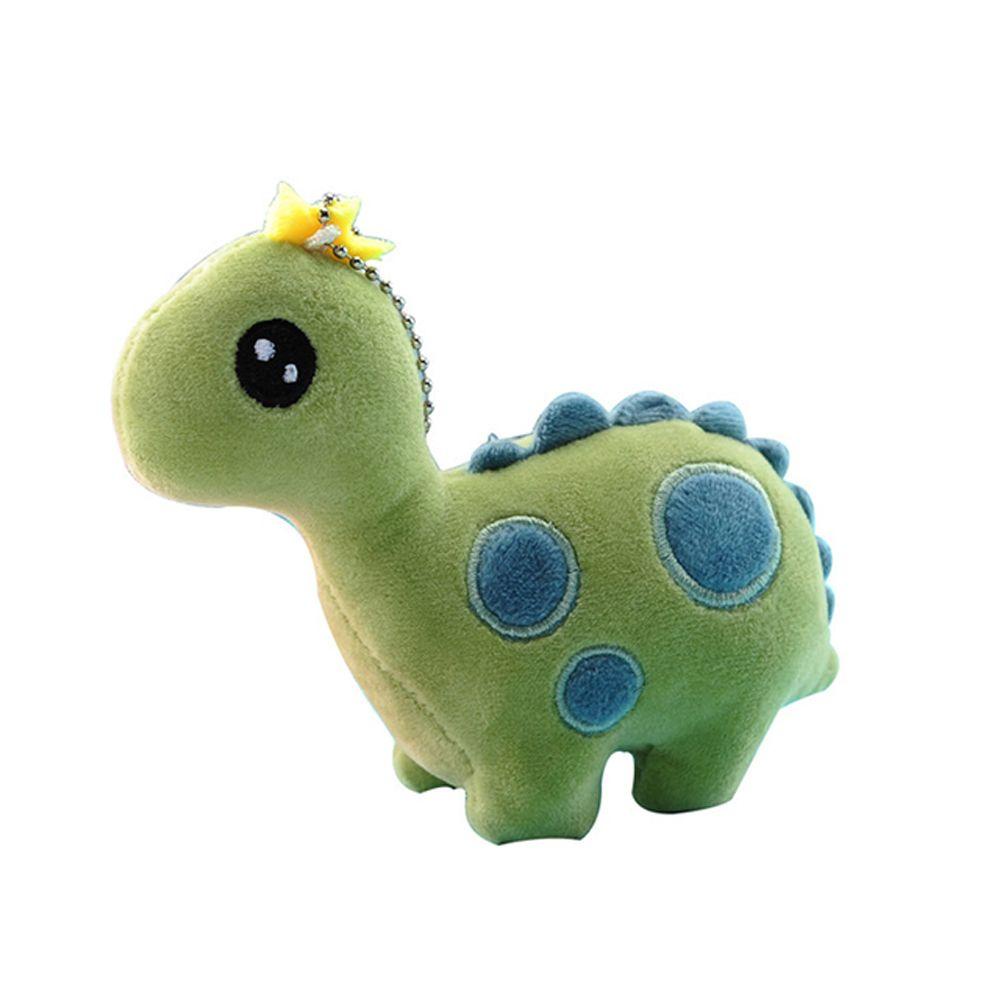 Lanfy Gantungan Kunci Bentuk Boneka Dinosaurus Bahan Plush