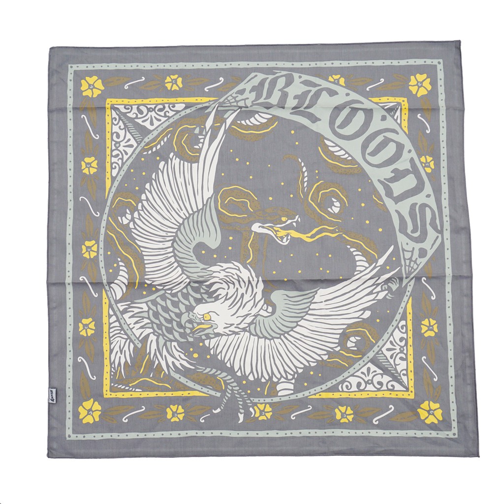 Bloods Bandana Slayer  Hawk 02 Grey Shopee Indonesia