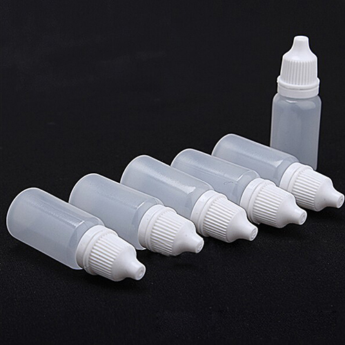 5/10/15/20/30/50/100ml Plastic Squeezable Empty Eye Liquid Dropping Bottles Container Eye Drop Accessory
