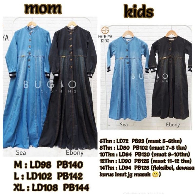 FATHIYA DENIM BY BUGIO CLOTHING