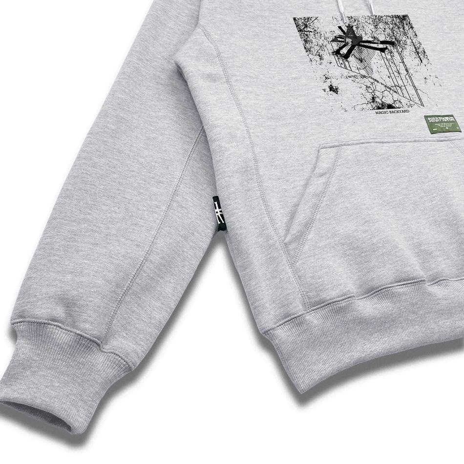 Terlaris Sura Positiva - Hoodie (Vesti) Abu abu Misty