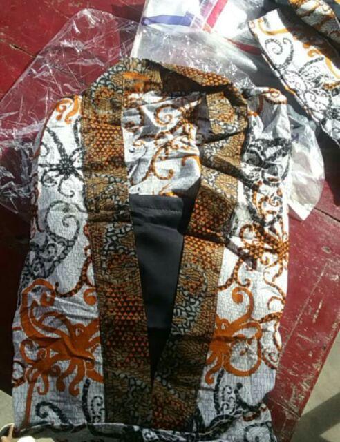 2 In 1 Sarimbit Gamis Cowok Cewek / Batik Couple / Srg 402