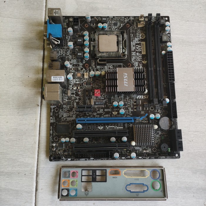 Motherboard G41 Msi core2duo e7400