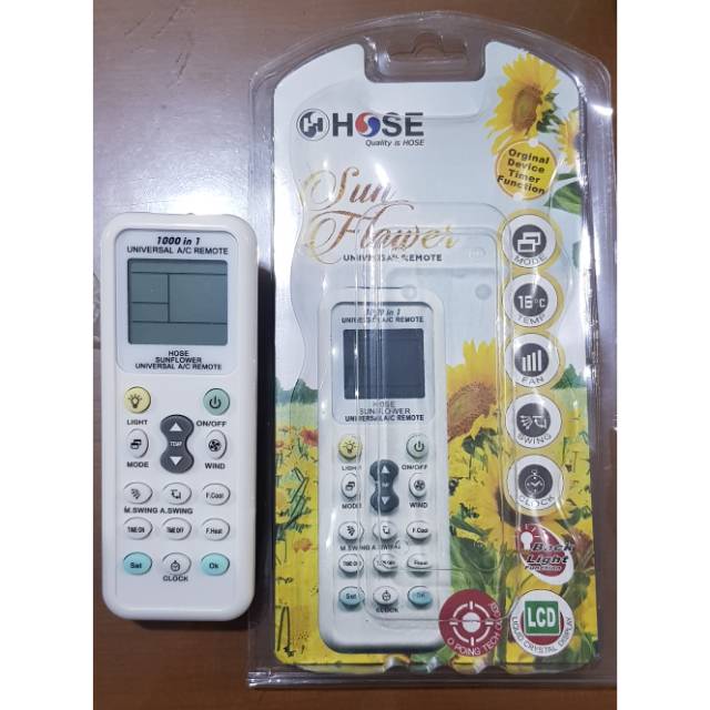 Remote Ac Universal Hose( SUNFLOWER )