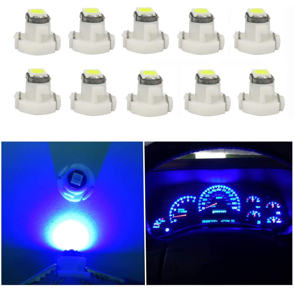 Lampu LED Dashboard Speedometer Mobil Panel T3 T4.2 T4.7 High Power 3030  Neo Wedge 1 SMD