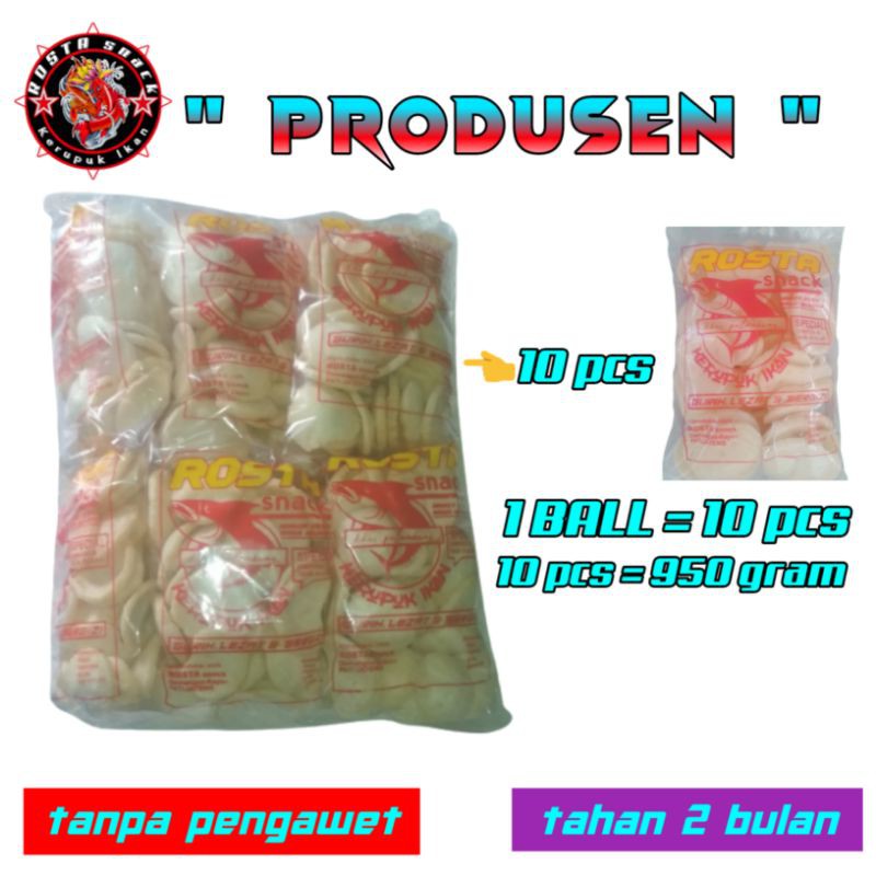 

kerupuk kemplang murah super tenggiri khas palembang goreng