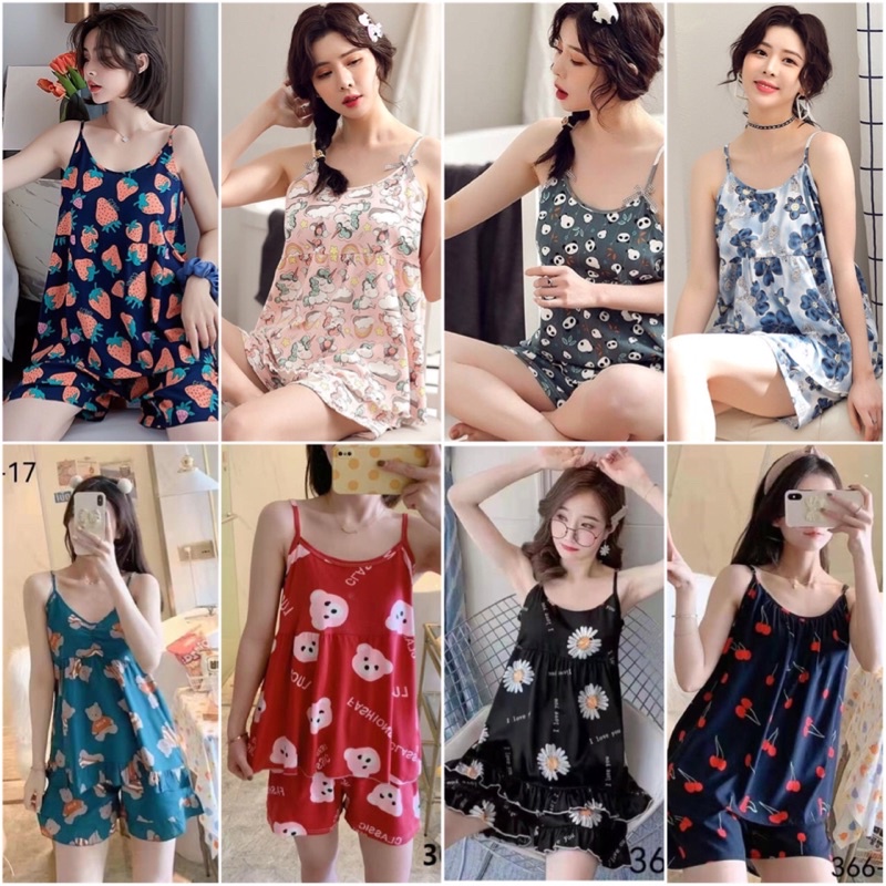 Hotpant Tali Piyama Impor✨ (Detail size di Deskripsi)