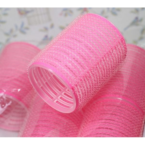 TBI Hair Roller 4cm Medium Lengket Nempel Curly Velcro Rol Rambut Ikal