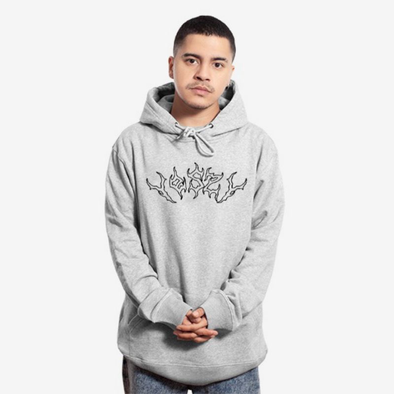 YESZY.MFG JAKET SWEATERS HOODIE YESZY LOGO AKAR CATTON PLACE UNISEX