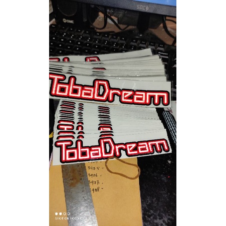 stiker toba dream stiker mobil