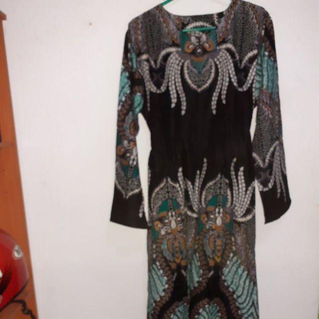 Gamis Batik Manggar, Padi,sekar,cantik,kubis,kipas,daun,kupu,nadine,gendis