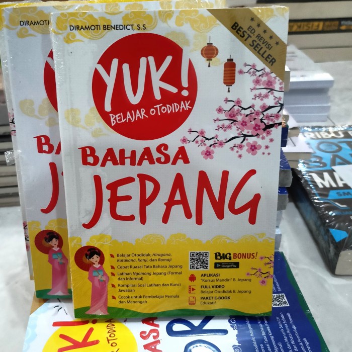 

✨COD✨ BUKU BELAJAR BAHASA JEPANG YUK! BELAJAR OTODIDAK BAHASA JEPANG