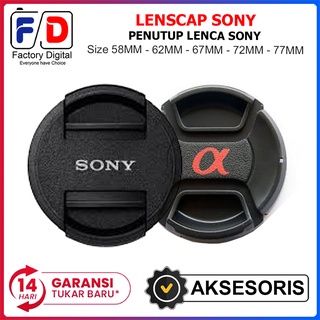 Lens Cap For Sony 49mm 52mm 58mm 62mm 72mm 77mm Lenscap Tutup Lensa
