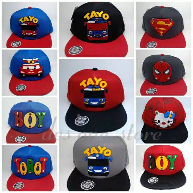 topi anak topi anak kartun topi snapback anak topi