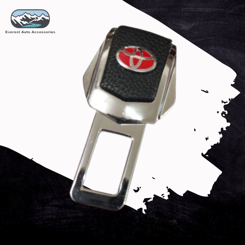 Colokan Seat Belt Mobil Adaptor Buzzer Stopper Kulit Seat Belt Buckle Alarm Stopper Alarem