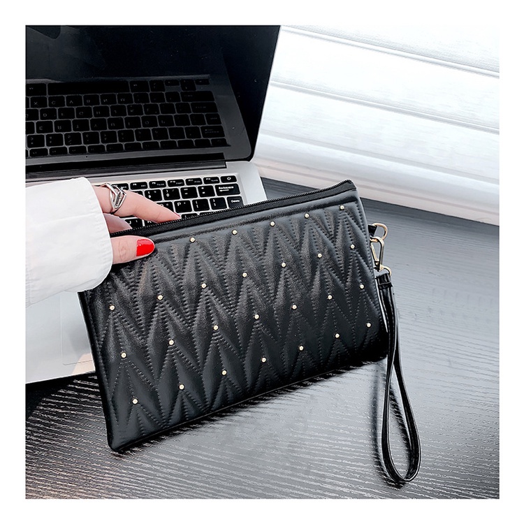 Funatic Handbag Clutch Wanita Import Model Terbaru Dan Kekinian Fashion Korea FA1061