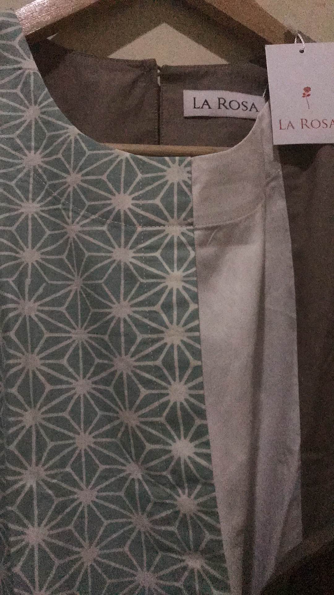 Dress/tunik Batik Malia Coklat