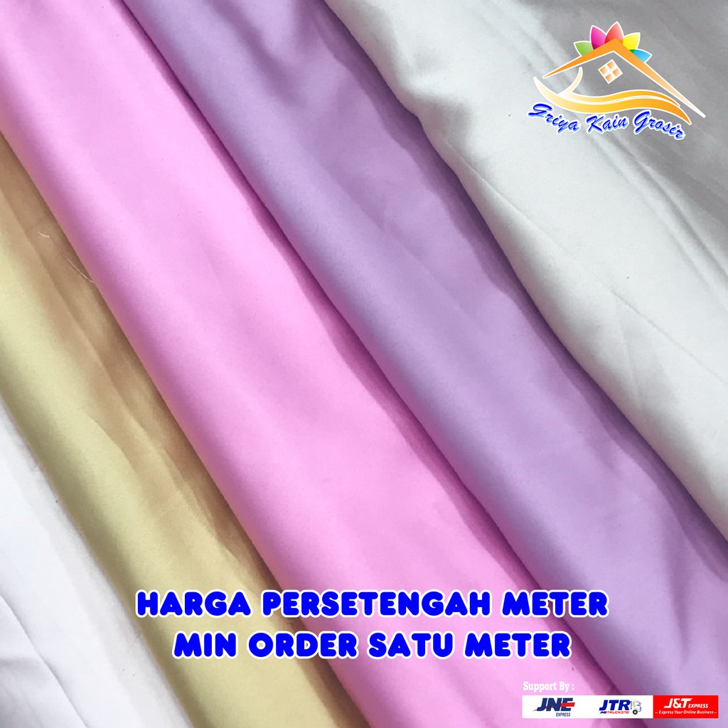 Kain Sateen Satin Velvet Silk Shopee Indonesia